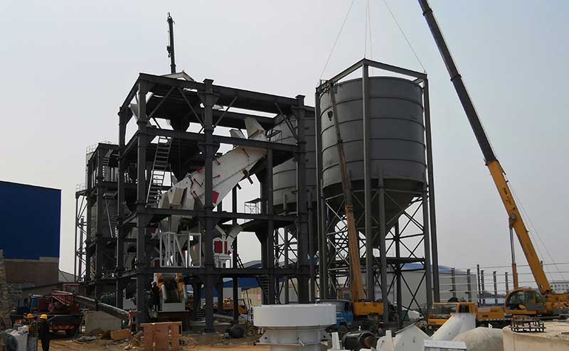 環(huán)保制砂樓_機制砂生產(chǎn)線(xiàn)圖片