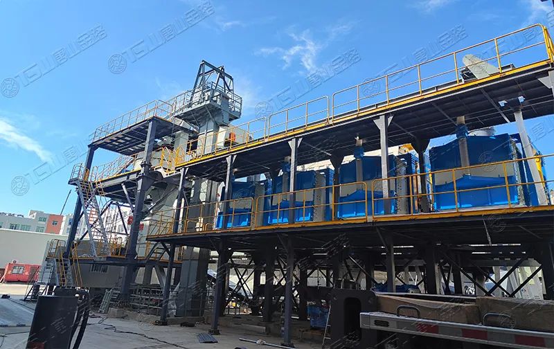 特種砂漿市場(chǎng)火爆 | 唐山金路又一特種砂漿制砂樓項目準備調試